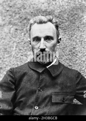 Der Nobelpreisträger Pierre Curie im Jahr 1890 Stockfoto