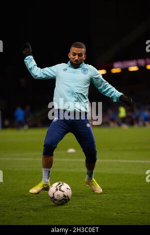 BURNLEY, GROSSBRITANNIEN. 27. OKTOBER Aaron Lennon aus Burnley vor dem Carabao Cup-Spiel zwischen Burnley und Tottenham Hotspur in Turf Moor, Burnley am Mittwoch, 27. Oktober 2021. (Kredit: Pat Scaasi | MI Nachrichten) Kredit: MI Nachrichten & Sport /Alamy Live Nachrichten Stockfoto