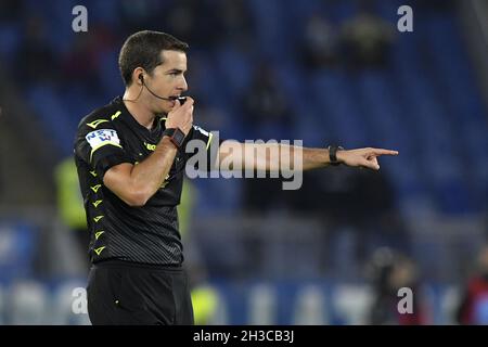 Rom, Italien. 27. Okt, 2021. Während des zehnten Tages der Serie A Meisterschaft S.S. Lazio gegen ACF Fiorentina am 27. Oktober 2021 im Stadio Olimpico in Rom, Italien Credit: Independent Photo Agency/Alamy Live News Stockfoto