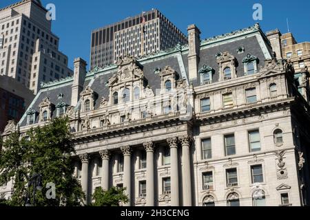 Leihmutter Courthouse, 31 Chambers Street, NYC Stockfoto