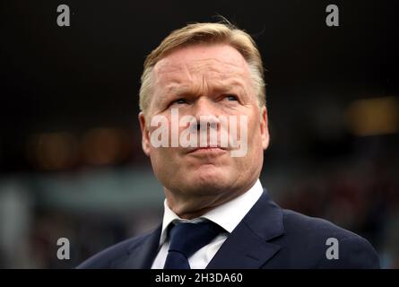 Aktenfoto vom 06-06-2019 von Ronald Koeman. Barcelona hat den Trainer der ersten Mannschaft Ronald Koeman nach der Niederlage gegen Rayo Vallecano am Mittwoch entlassen. Ausgabe: Donnerstag, 28. Oktober 2021. Stockfoto