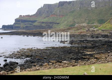 Blick auf Giant's Causeway, Nordirland Stockfoto