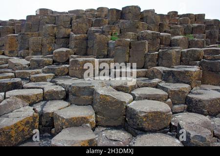 Blick auf Giant's Causeway, Nordirland Stockfoto