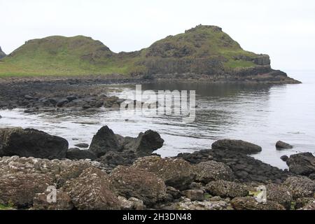 Blick auf Giant's Causeway, Nordirland Stockfoto