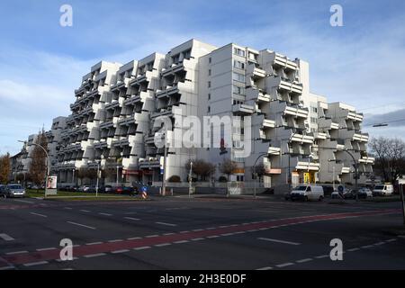 Hannibal multifunktionales Hochhaus im Stadtteil Nordstadt, Deutschland, Nordrhein-Westfalen, Ruhrgebiet, Dortmund Stockfoto