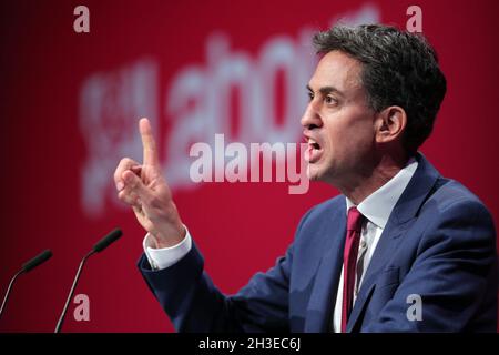 ED MILIBAND, 2021 Stockfoto
