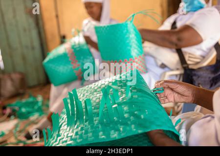 Kenianische Landschaften, Landschaften, Bauern, Bauernhöfe Details Panoramic Scenic Views, magische Tembea Zuru Entdecken Sie Entdeckungsdetails, Landwirtschaft, Agribusiness, s Natu Stockfoto