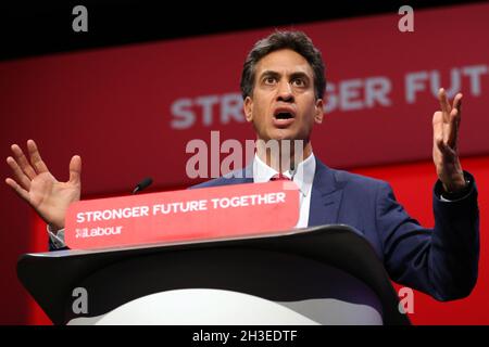 ED MILIBAND, 2021 Stockfoto