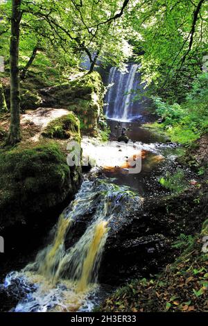 Dalcairney Falls - Dalmellington - Schottland Stockfoto