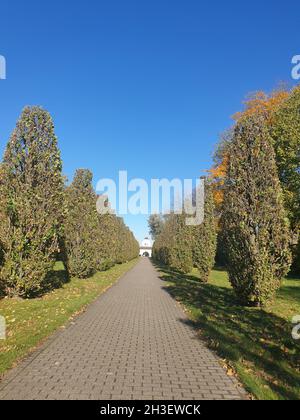 Hauptfriedhof in Mülheim an der Ruhr Stockfoto