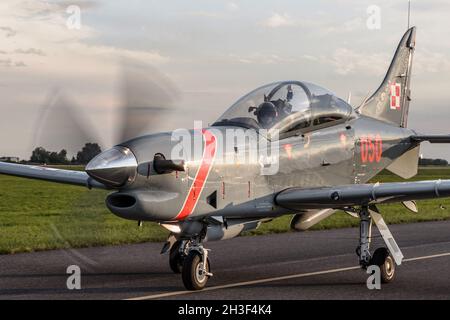 Radom, Polen - 26. Juni 2014: Tag der offenen Tür des Orlik Aerobatic Teams Stockfoto