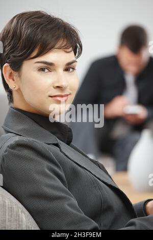 Porträt der Geschäftsfrau Stockfoto