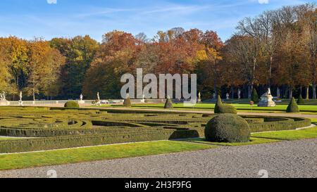 Schlosspark Nordkirchen, Venusinsel, Nordrhein-Westfalen, Deutschland Stockfoto