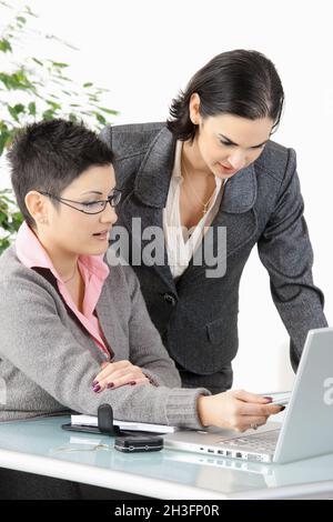 Büroangestellte Stockfoto