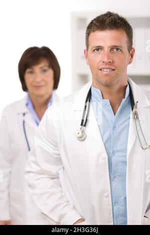 Medizinisches Team - Ärzte Stockfoto