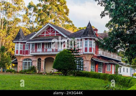 PYIN OO LWIN, MYANMAR - 29. NOVEMBER 2016: Candacraig Hotel in Pyin Oo Lwin, Myanmar Stockfoto