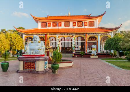 Chinesischer Tempel Chan Tak in Pyin Oo Lwin, Myanmar Stockfoto