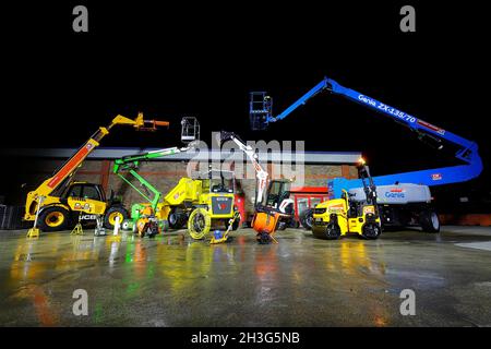 CW-Werksmiete Depot an der Armley Road in Leeds, West Yorkshire, Großbritannien Stockfoto