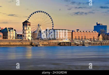 Bilder Altstadt Düsseldorf Burgplatz Stockfoto