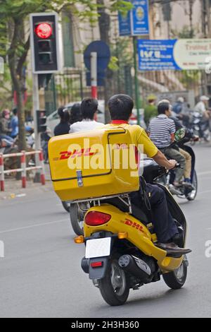 DHL Vietnam Stockfoto