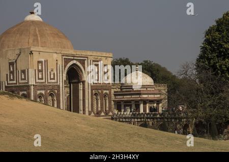 Alai-Darwaza in der Qutb Minar Compex, Delhi Stockfoto