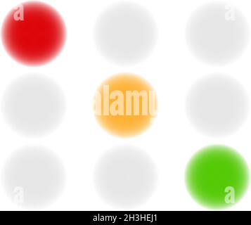 Ampel, Ampel, Semaphore-Symbol, Illustration - Stock-Vektor-Illustration, Clip-Art-Grafiken Stock Vektor