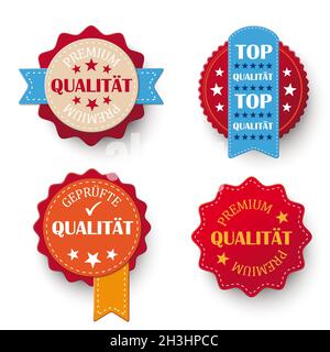 Premium-Gütesiegel Stockfoto