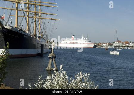 Frau DEUTSCHLAND, Traumschiff, Kreuzschiff, Stockfoto