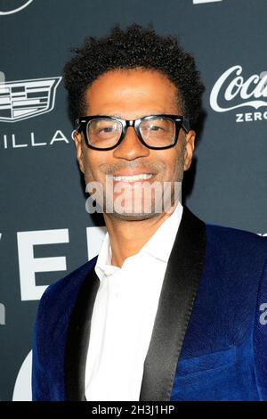 LOS ANGELES - Okt 23: Eric Benet bei 2021 Ebony Power 100 im Beverly Hilton Hotel am 23. Oktober 2021 in Beverly Hills, CA Stockfoto