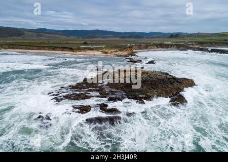 Pescadero State Beach in Kalifornien. Stockfoto