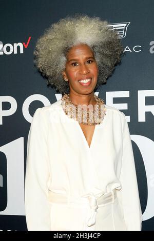 Los Angeles, Kalifornien. Oktober 2021. Erica Ford bei der Ankunft zur VERLEIHUNG DER EBONY Power 100 Awards im Beverly Hilton Hotel, Los Angeles, CA, 23. Oktober 2021. Kredit: Priscilla Grant/Everett Collection/Alamy Live Nachrichten Stockfoto