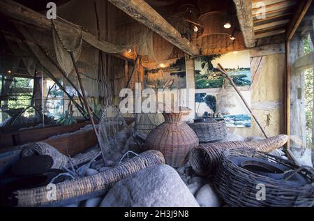 FRANKREICH,ELSASS,HAUT-RHIN (68),UNGERSHEIM,ECOMUSEUM Stockfoto