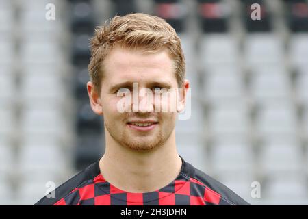 Teamfoto und Portraits SC Freiburg 15/16 Stockfoto