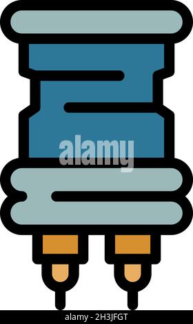 Symbol für technische Geräte. Kontur Engineering Instrument Vektor Symbol Farbe flach isoliert Stock Vektor