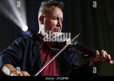 Krakau, Polen - 10. Juli 2021: Nigel Kennedy live bei der 26. Ausgabe des Summer Jazz Festivals in Krakau Stockfoto