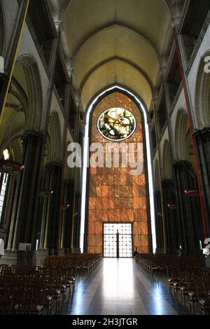 FRANCE NORD (59) KATHEDRALE NOTRE DAME TREILLE IN LILLE Stockfoto