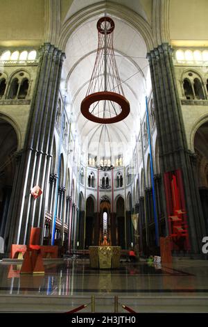 FRANCE NORD (59) KATHEDRALE NOTRE DAME TREILLE IN LILLE Stockfoto