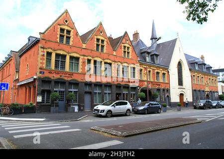 FRANKREICH. NORD (59) LILLE ESTAMINET DIE EREMITAGE Stockfoto