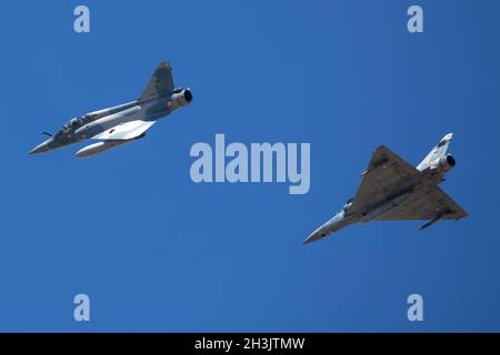 Mirage 2000B Stockfoto