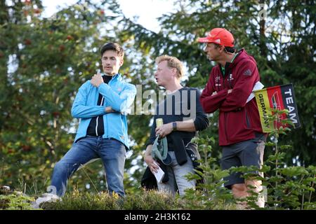 Qualifikation FIS Sommer Grand Prix Hinterzarten 2017 Stockfoto