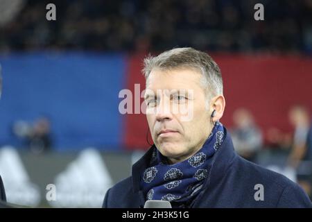 Football CL: 5. September, FC Basel gegen Manchester United Stockfoto