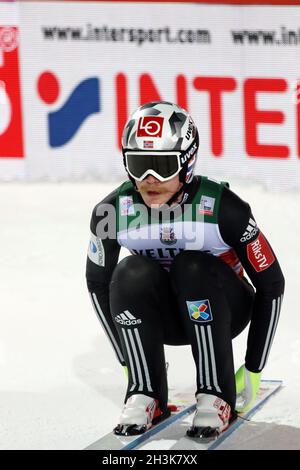 Vierschanzentournee Qualifier Oberstdorf 17-18 Stockfoto