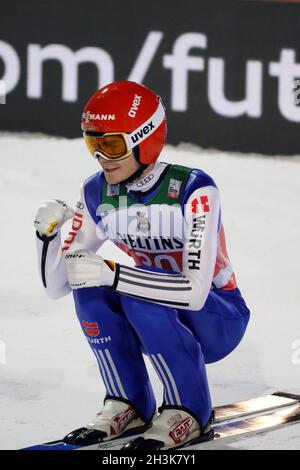 Vierschanzentournee Qualifier Oberstdorf 17-18 Stockfoto