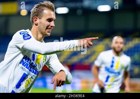 WAALWIJK, Niederlande, 28-10-2021, Fußball, , KNVB Beker, Saison 2021 / 2022, während des Spiels RKC - Willem II, Stockfoto