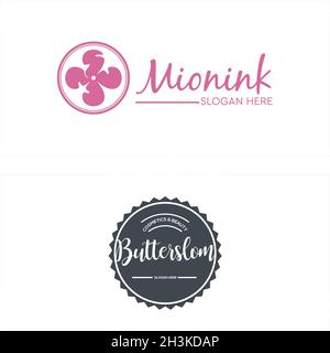 Modernes Business Branding Emblem Kreis Logo Design Stock Vektor