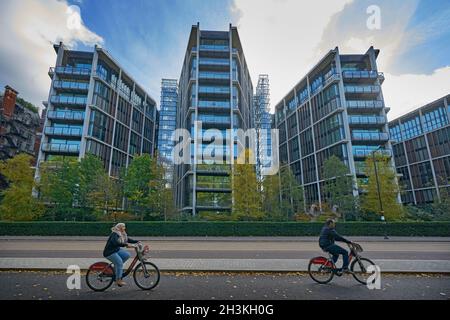 Ein Hyde Park Wohnapartment Knightsbridge, Stockfoto