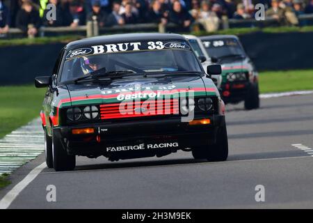 Charles Brown, Ford Capri III 3 Liter S, Gerry Marshall Trophy, Gruppe 1 Saloon Autos, die in den Jahren zwischen 1970 und 1982 fuhren, bestehend aus Stockfoto