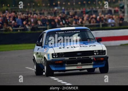 Stuart Caie, Ford Capri III 3 Liter S, Gerry Marshall Trophy, Gruppe 1 Saloon Autos, die in den Jahren zwischen 1970 und 1982 fuhren, bestehend aus t Stockfoto