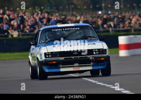 Stuart Caie, Ford Capri III 3 Liter S, Gerry Marshall Trophy, Gruppe 1 Saloon Autos, die in den Jahren zwischen 1970 und 1982 fuhren, bestehend aus t Stockfoto