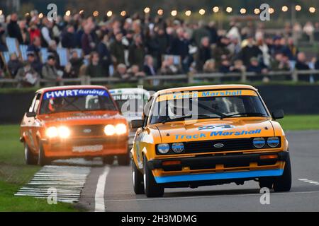 Graham Scarborough, Ford Capri III 3 Liter S, Gerry Marshall Trophy, Gruppe-1-Limousine, die in den Jahren zwischen 1970 und 1982 Rennen fuhren, consisti Stockfoto